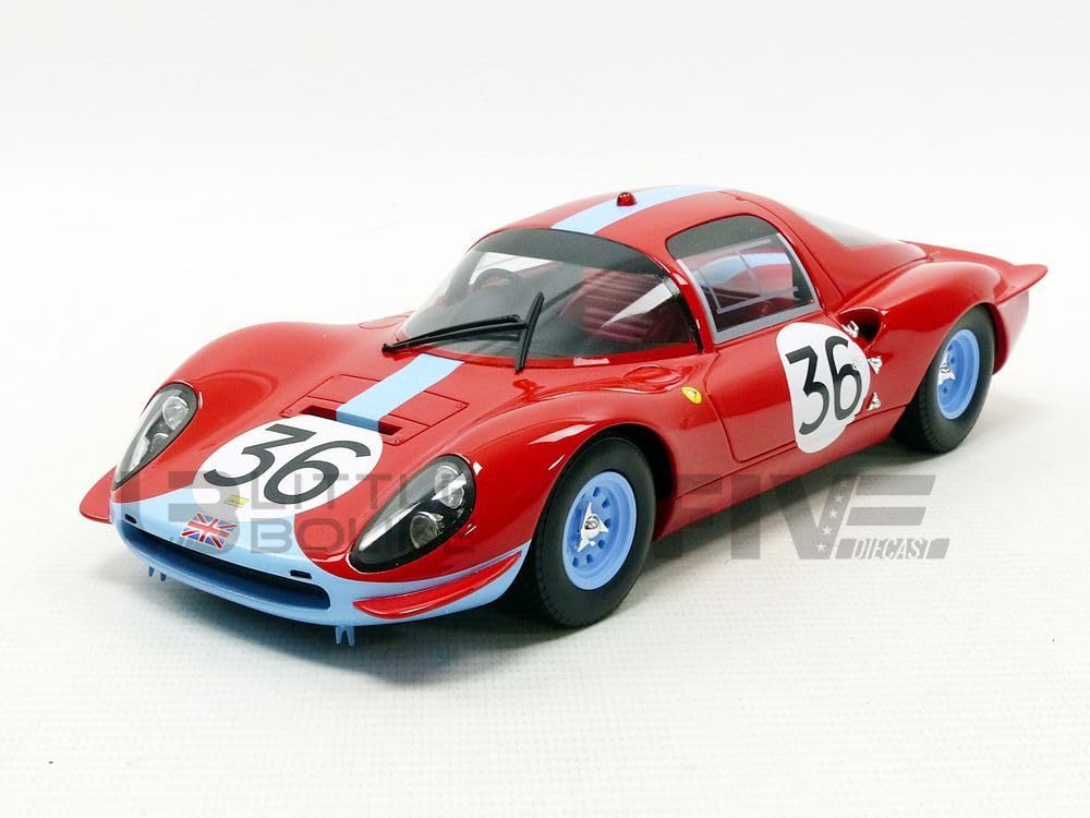 Ferrari Dino 206 S Berlinetta 36 Le Mans 1966-1:18 - CMR Classic