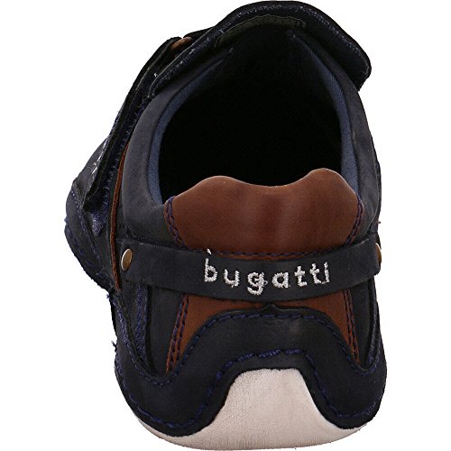 Image of Bugatti Mens Men Dark Blue Casual Shoes Sneakers