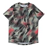 Oakley (オークリー) Tシャツ SLANT GRAPHIC MESH SS TEE 13.0 メンズ BLACK (ブラック) PRINT テニス