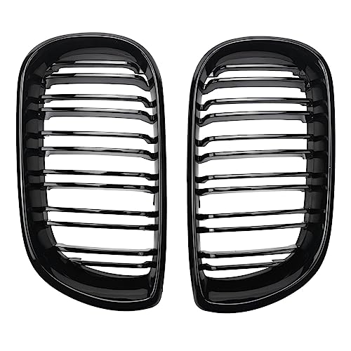 Parrilla delantera de doble listón para Serie 3 E46 de 4 puertas (2002-2005)