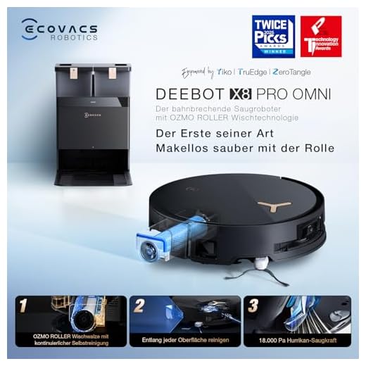 ECOVACS DEEBOT X8 PRO Omni Saugroboter