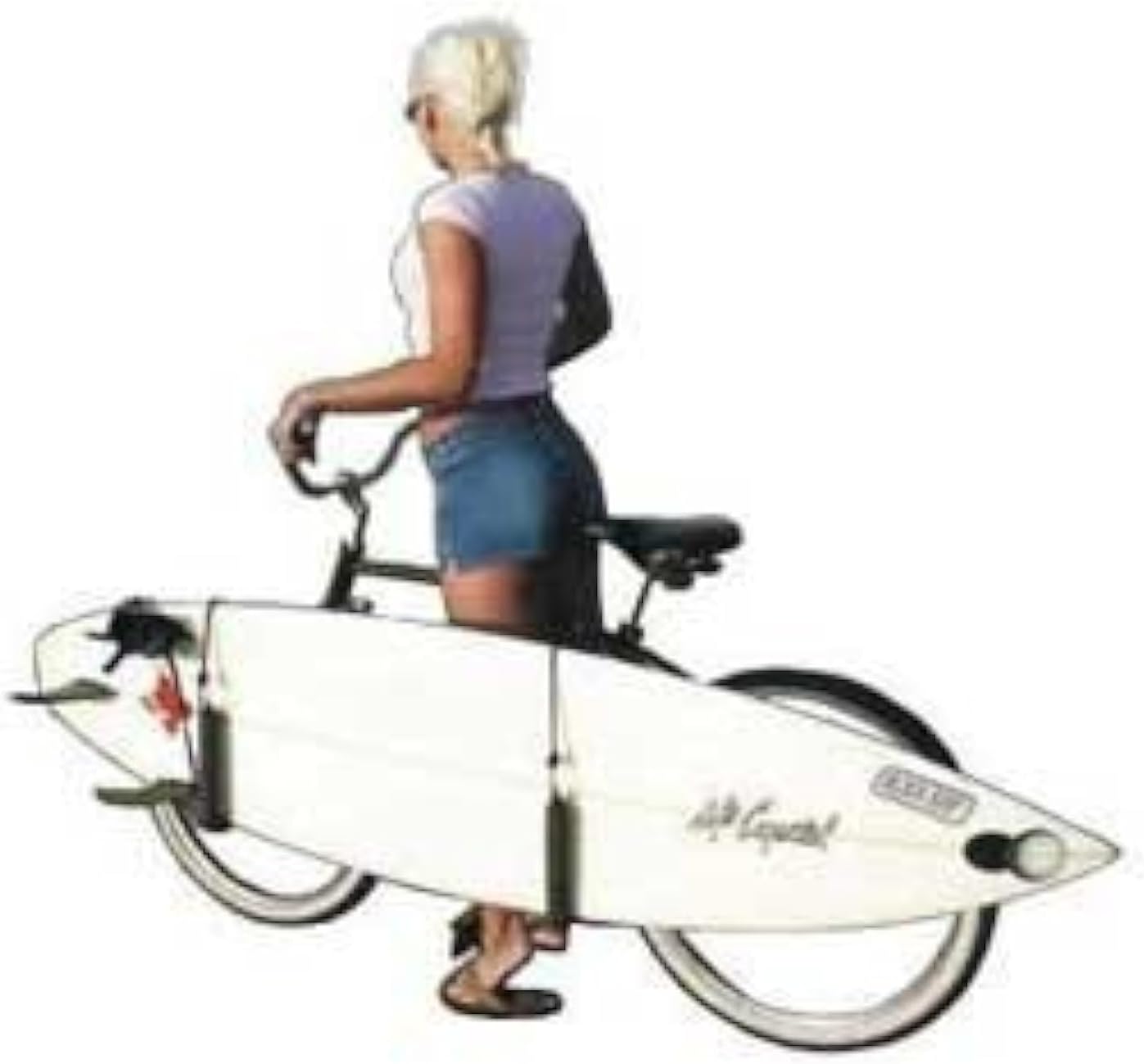 Block Surf Side Ride Surfboard Bike Rack