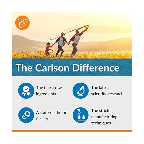 Carlson - Super Omega-3 Gems, 1200 mg Omega-3 Fatty Acids with EPA and DHA, Wild-Caught Norwegian Supplement, Sustainably Sourced Fish Oil Capsules, Omega 3 Supplements, 100+30 Softgels
