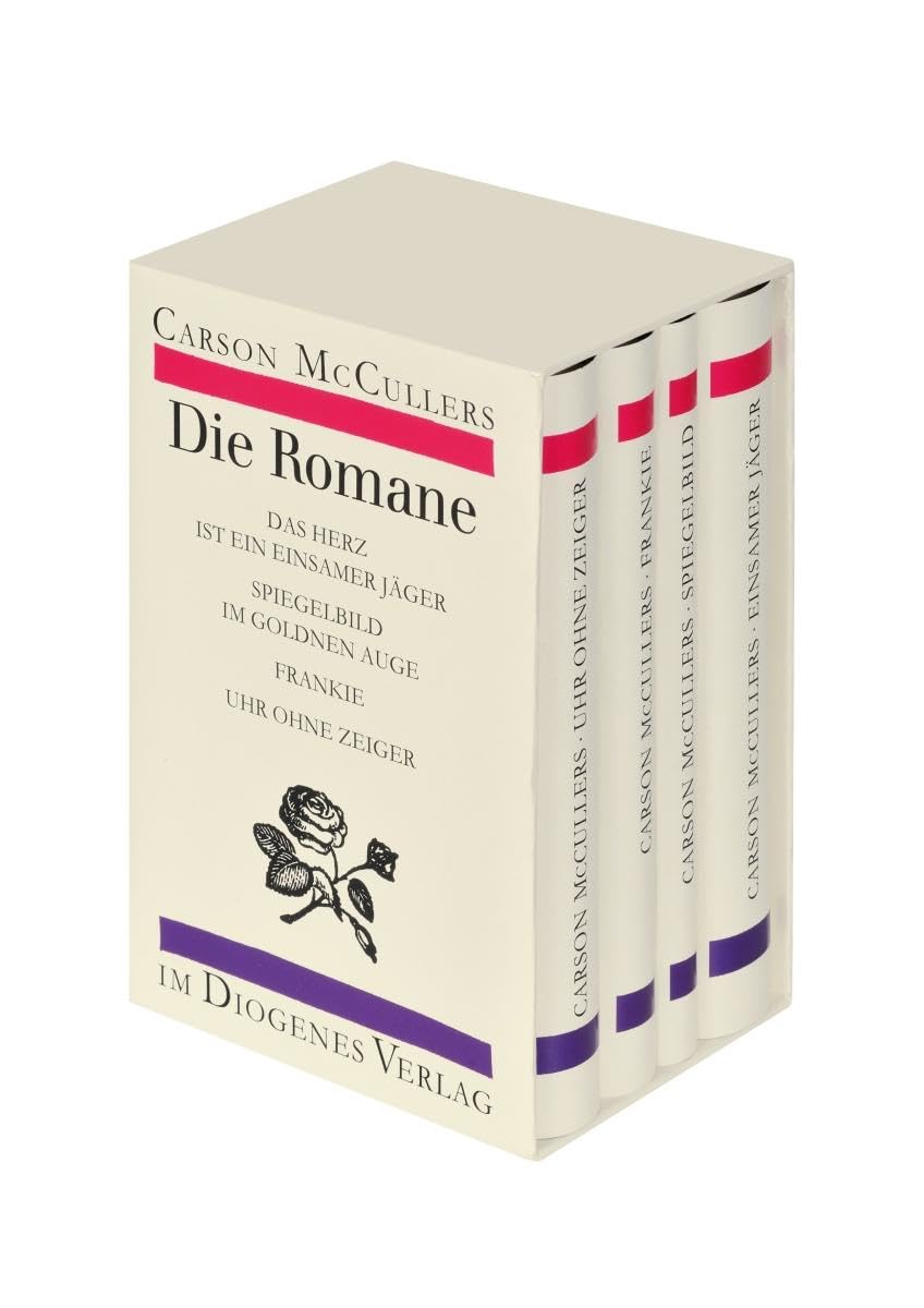 Romane – Kassette: Das Herz ist ein einsamer Jäger; Spiegelbild im goldenen Auge; Frankie; Uhr ohne Zeiger