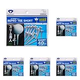ダイヤゴルフ(DAIYA GOLF) ゴルフティー リプロティーショート ユニセックス 右利き 白 TE-433 (× 5)