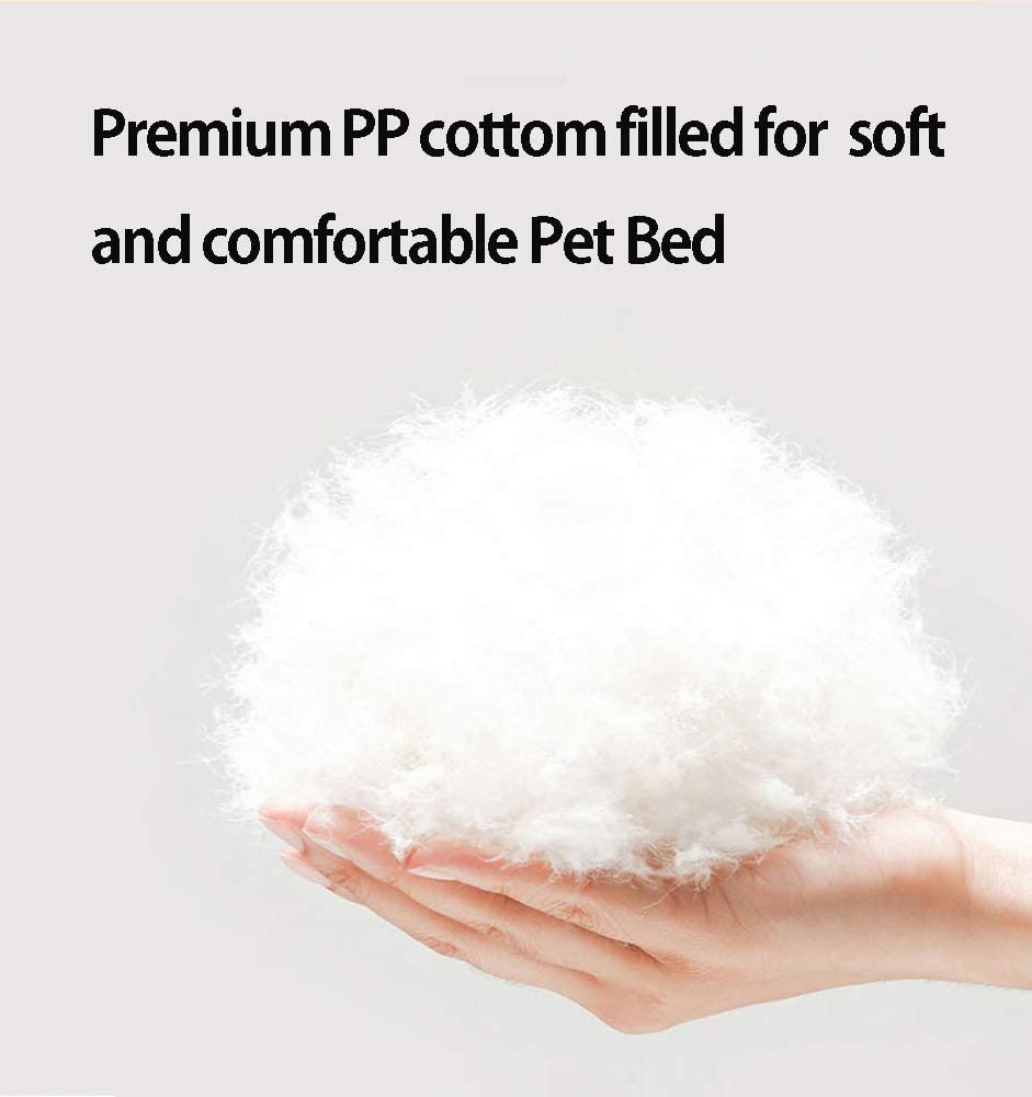 Lit Moelleux Rond pour Chien XXXL,Panier pour Chien Moyen Taille XXL,Puppy Love Panier Chien Orthopedique,Coussin Chien Anti Stress,Tapis Chien Grande Taille Lavable Apaisant