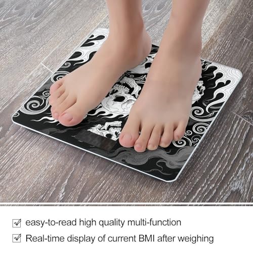 Báscula de Baño Digital con Pantalla LED y Vidrio Templado miniatura 5