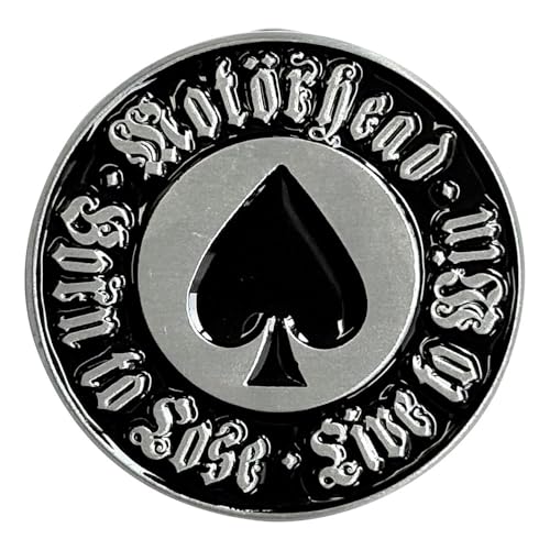Motorhead Born To Lose Pin Badge pour Personnaliser Votre Veste en Cuir
