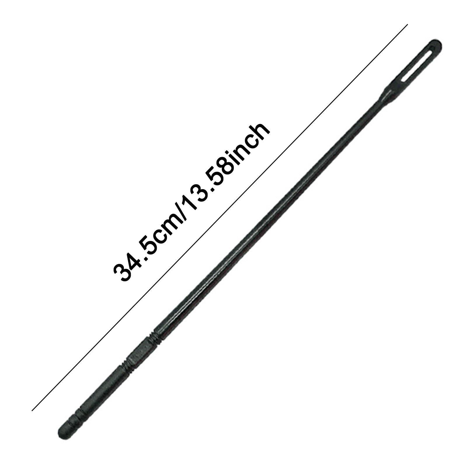 DYNWAVE Flute Cleaning Stick Flute Sweeping Rod Sturdy Multipurpose Woodwind Cleaning Tool Maintenance for Clarinet Sax Home Concert