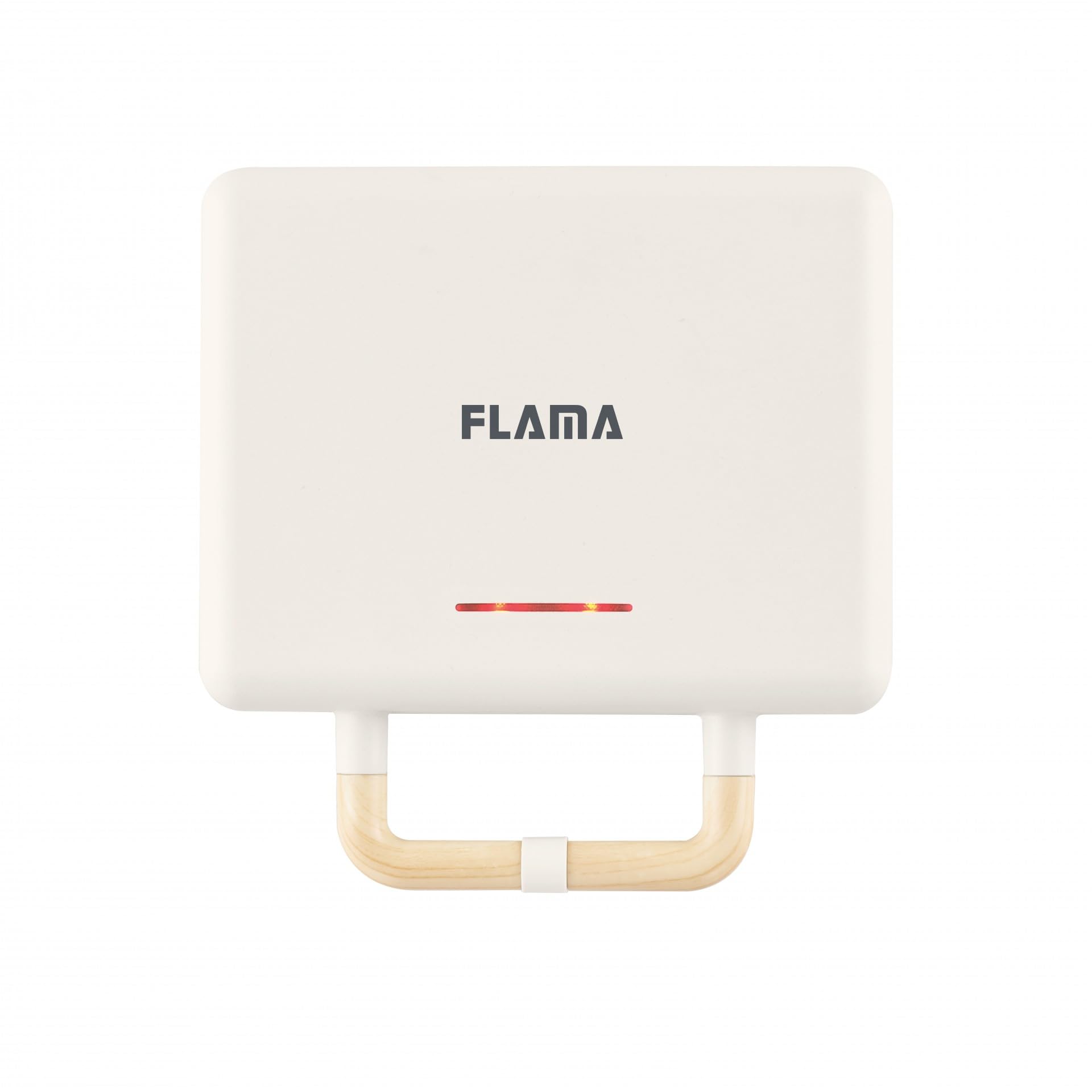 GRILL PANINI FLAMA 4961FL 22,5X13 PLAQUES EXTRAIB.BCO