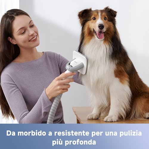 Mova G1Pro Gatto/Cane Aspirapolvere + Tagliacapelli - 2