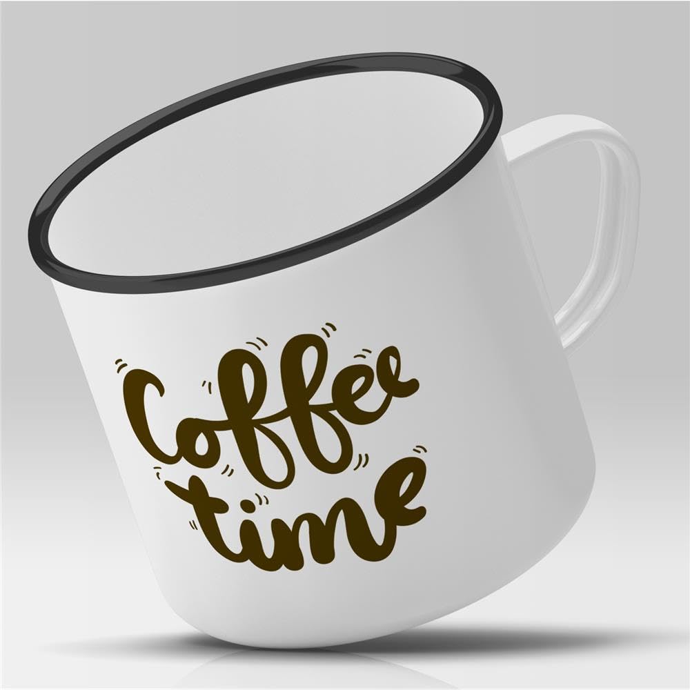 Hellweg Druckerei Huuraa Tazza Smaltata Itzehoe Tazza da caffè