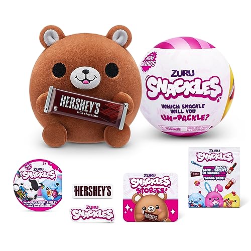 Pelucias Surpresas Small Plush Snackles - Candide - Com 14 centímetros e super fofinhas