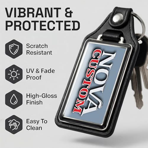 Image of Brotherhood Car Key Chain for Nova - Classic Models Keychain for Men and Women Gift Key Ring