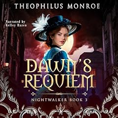 Diseño de la portada del título Dawn's Requiem