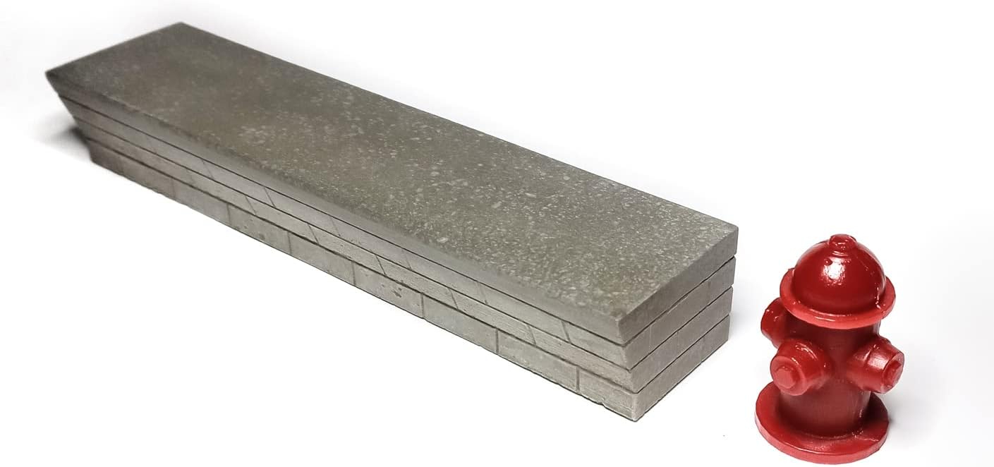 Fingerboard Ledge Concrete Barrier wall Brick (LC2) (Gray 2)