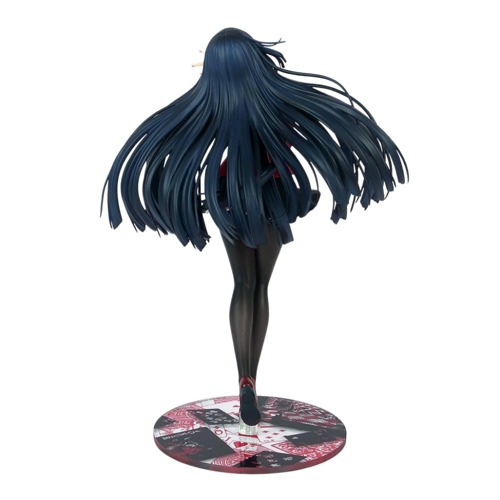 REOZIGN Kakegurui Figur, Jabami Yumeko Action-Figur, 22 cm, japanische Uniform, Anime, Manga, PVC, Puppenfiguren, Dekoration