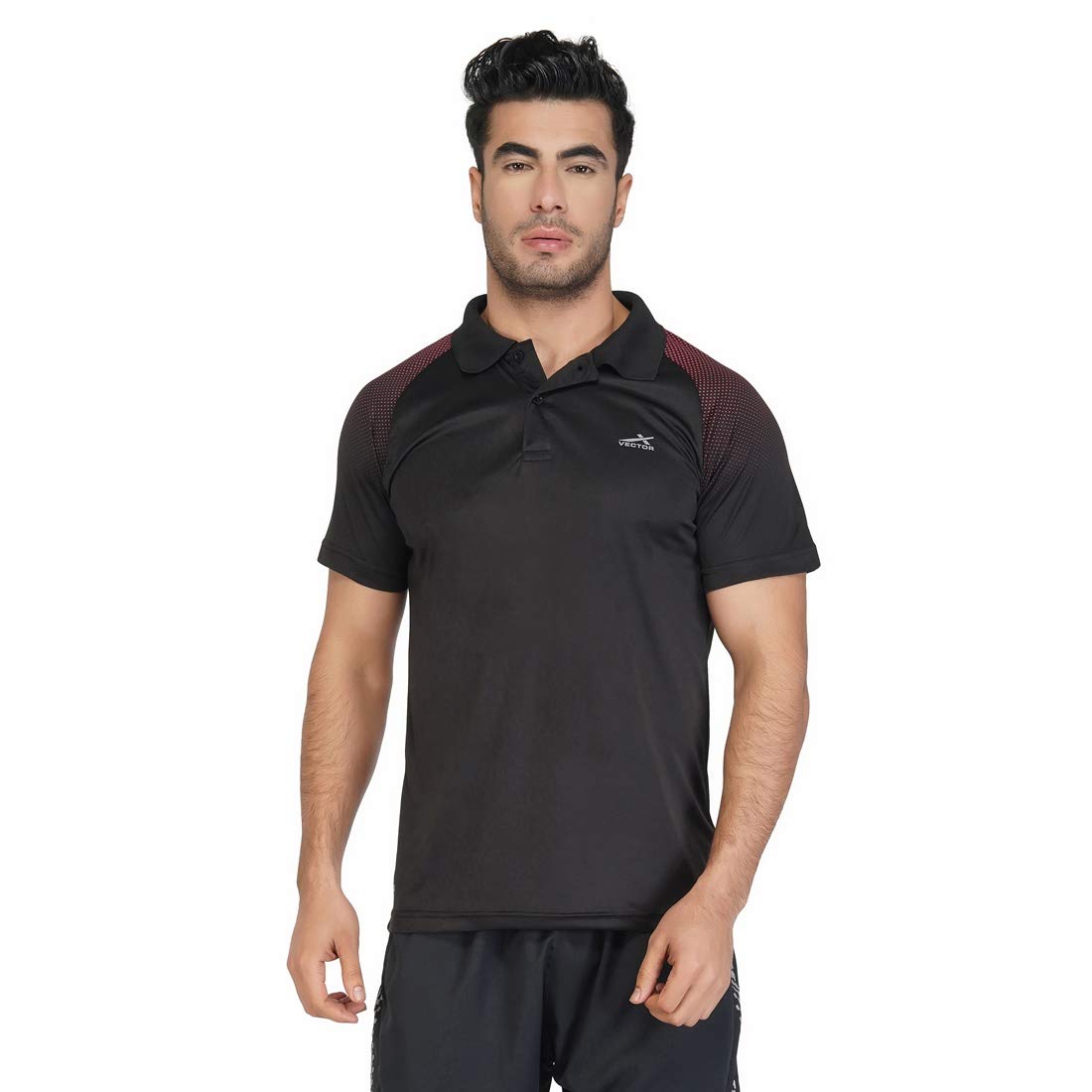 Vector XOMT111 Mens Polo Neck T-Shirt