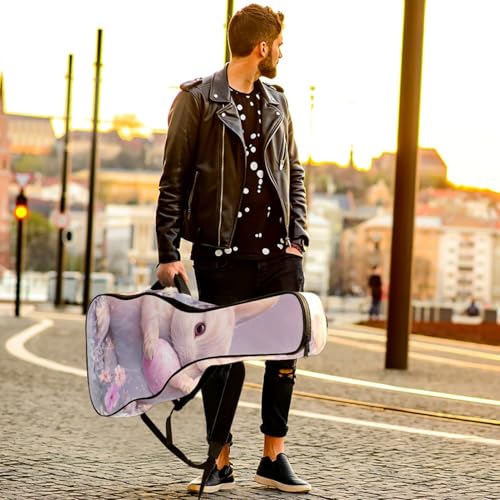 Étui guitare acoustique imperméable 109 cm avec sangle dos et poches