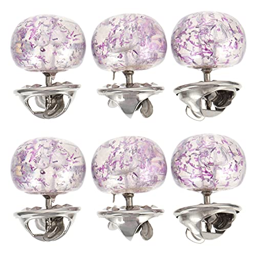 EXCEART Boutons Invisibles Sans Couture 6 Pièces Accessoires Vêtements Femmes Chemises Jupes Châles Décorations Mariage Sécurité Discrétion Durable