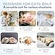 Hjyokuso Katzenbody Nach Op Größe XL, Katzenbody Baumwolle, Katzenbekleidung Für Katzen, Body Katze Nach Op Kastration, Weicher Erholungsanzug, OP-Schutzanzug, E-Halsband Alternative
