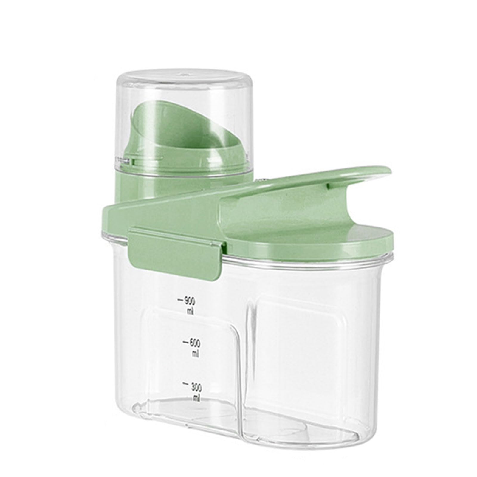 Xinsheinelry Food Organizers Clear Plastics Rice Bin with Sealed Rings Large Capacity Rice Bucket for Household Kitchen Transparents Food Jar