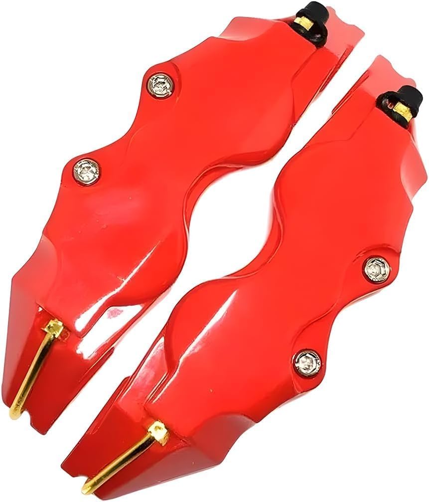 2 Pezzi Copri Pinze Freni Auto,per BMW X3 G01 M Sport 2018-2021,Copertura della Protezione per Freni per Stile e Prestazioni Migliorate,M(24 * 6.5 * 4.5cm)-F