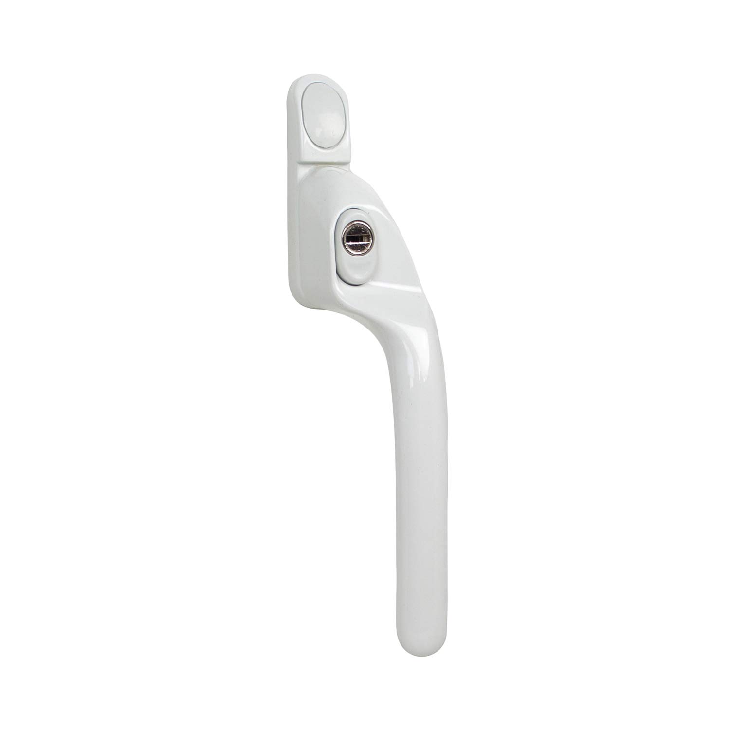 Fab & Fix White W86 Cranked Upvc Window Handles, Right, 40Mm, Connoisseur