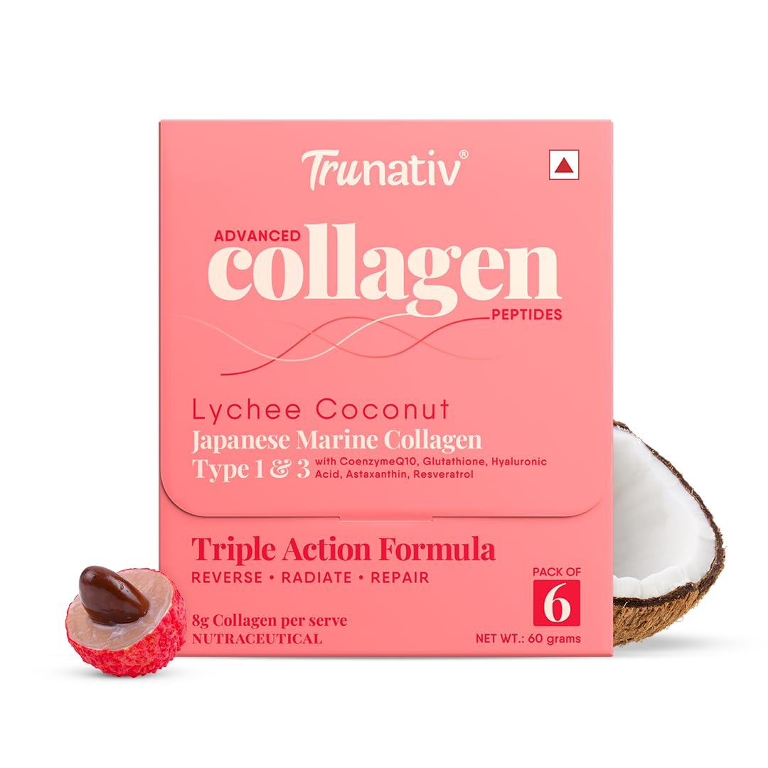 Trunativ Collagen Supplements | Advanced Japanese Marine Collagen Powder for Women & Men | Type 1 and 3 Hydrolyzed Peptides | Supplement with Hyaluronic Acid | Supports Skin Glow, Hair Growth, and Nail Strength | Unflavoured (200g) — Amazon image 11