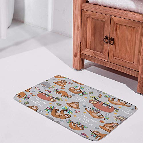 Tapis de bain alpaga multicolore pour réveiller la déco de salle d'eau