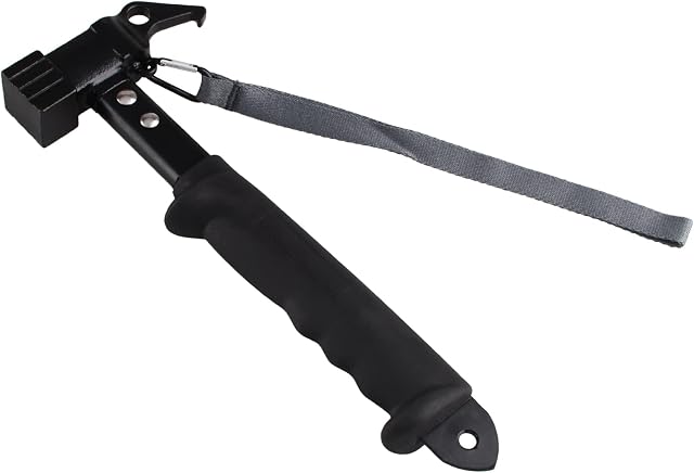 TRIWONDER Camping Hammer Tent Pegs Mallet Multifunctional Ground Pegs Puller Remover Aluminum Tent Stakes Hammer