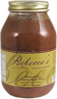 Rebecca's Bistro Tomato Basil Soup 32.9oz