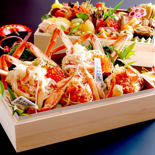 北畿水産 京丹後松葉がにおせちPREMIUM[贅極] 全46品目・2段重(約3〜4人前)/北畿水産12月29日又は12月30日にお届け