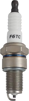 Stens New Torch Spark Plug 131-047 Compatible with Champion N9YC, NGK BP6ES, Torch F6TC , White