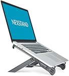 Nexstand K7 Laptop Stand, Foldable Portable Laptop Stand, Ergonomic Laptop Riser for Desk for MacBook and Laptops 10-17" Collapsible Lightweight for Travel