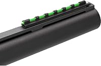 Vista 2 de TRUGLO Low-Profile Universal Fiber Optic Front Shotgun Wing & Clay Glo-Dot Sights, Green/Red/Dual Color Verde