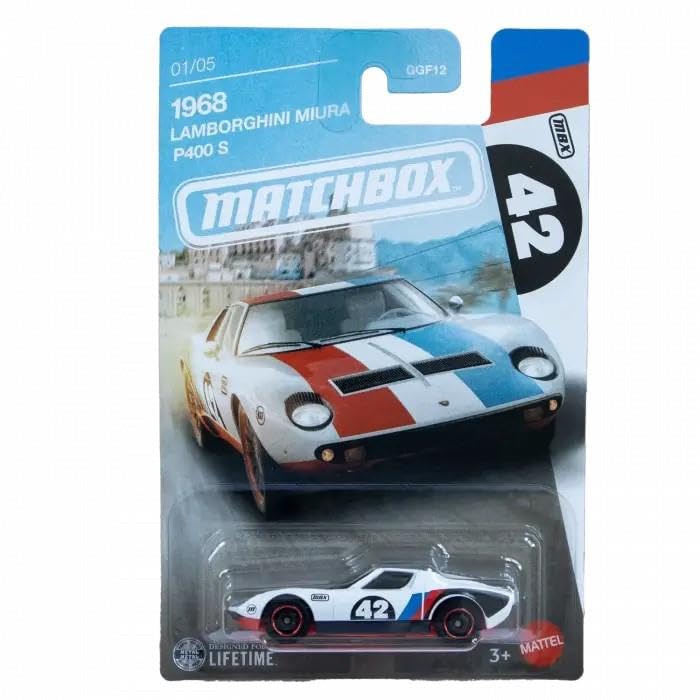 Matchbox Temalı Arabalar - 1968 LAMBORGHINI MIURA P400 S JJR50