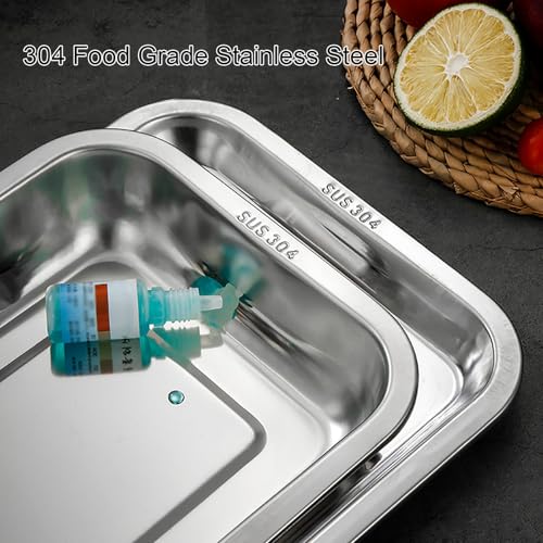 Plaque de cuisson acier inoxydable 304 avec grille de refroidissement - 4