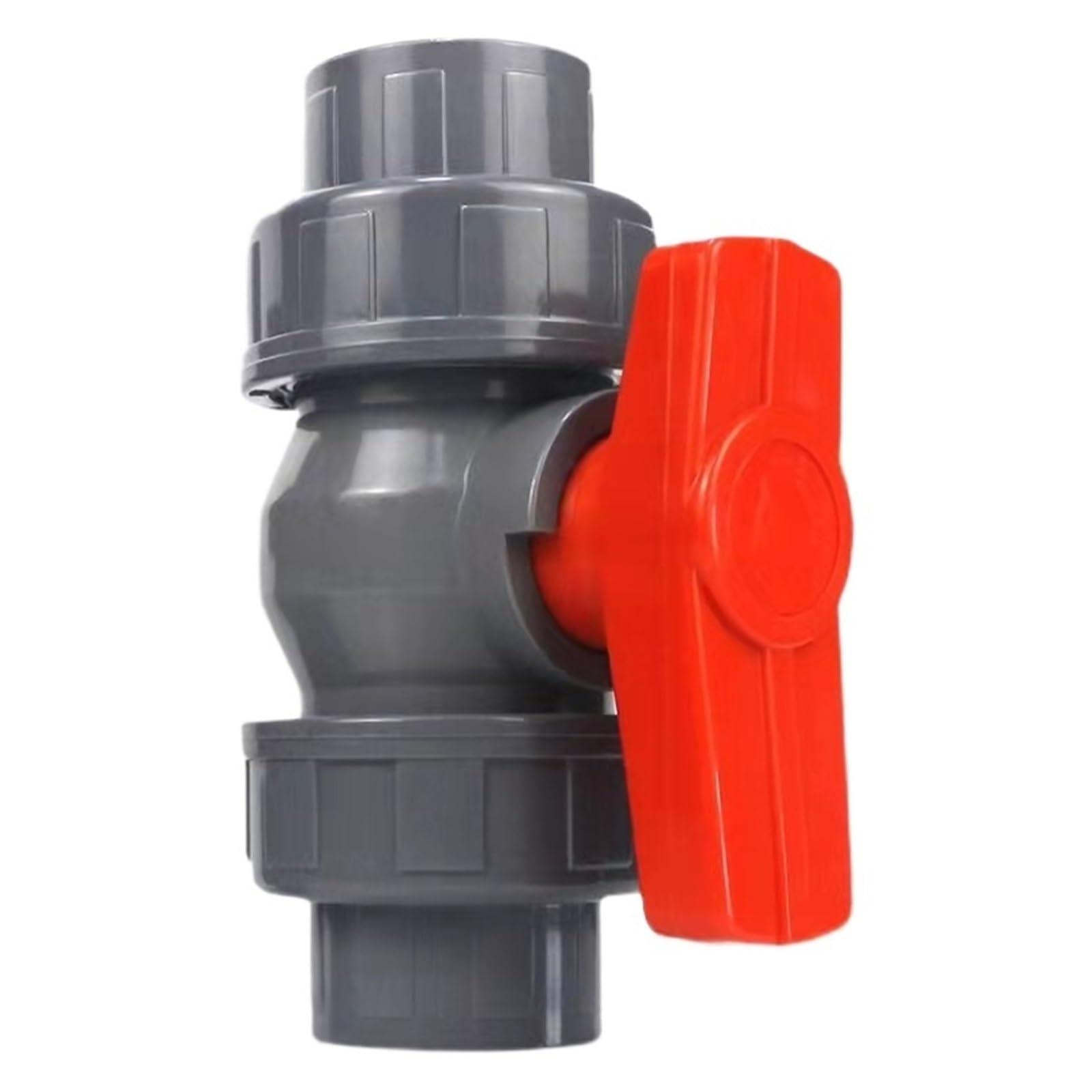 1 válvula de bola viva doble Pvc DN20, 25, 32, 40, 50, 63, 75, 90, 110 accesorios for tuberías agua(90mm)