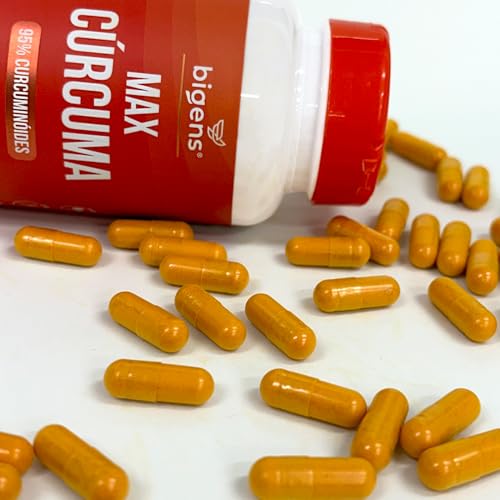 Max Cúrcuma, 95% Curcuminóides, Curcumina, Biogens, Kit 3 x 60 Cápsulas