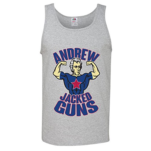 mintytees keepin' It Fresh Andrew Jacked Guns Mens Workout Tank Top