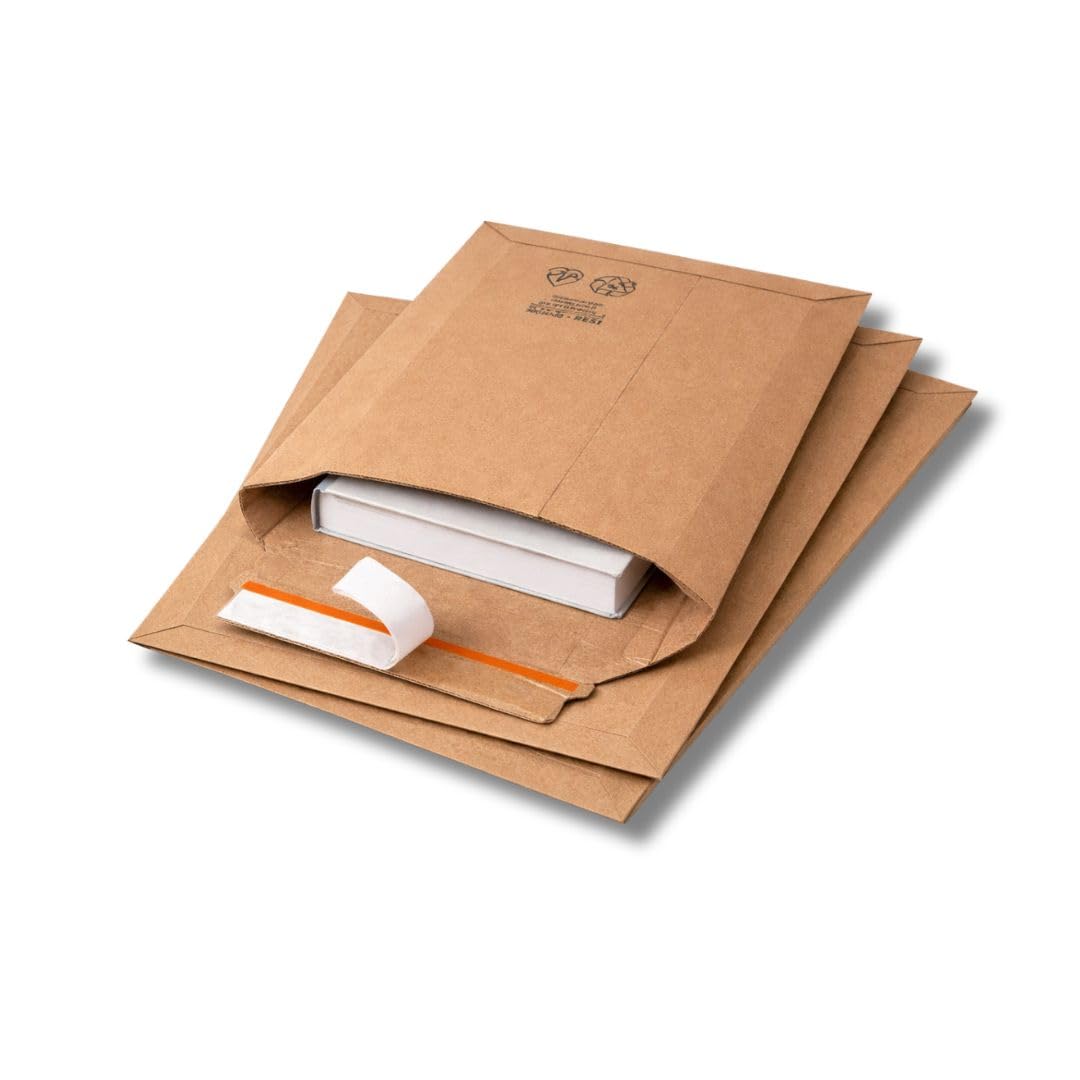 Büwa Versandtaschen A4 250x353mm Füllhöhe 50mm Karton
