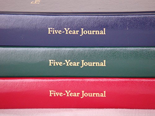 Hard Cover 5 Year Journal | The Easiest To Use Five Year Journal | Quick And Easy Five Year Daily Journal System | 6X8.25 Inch Size (Navy Blue) #TOP4