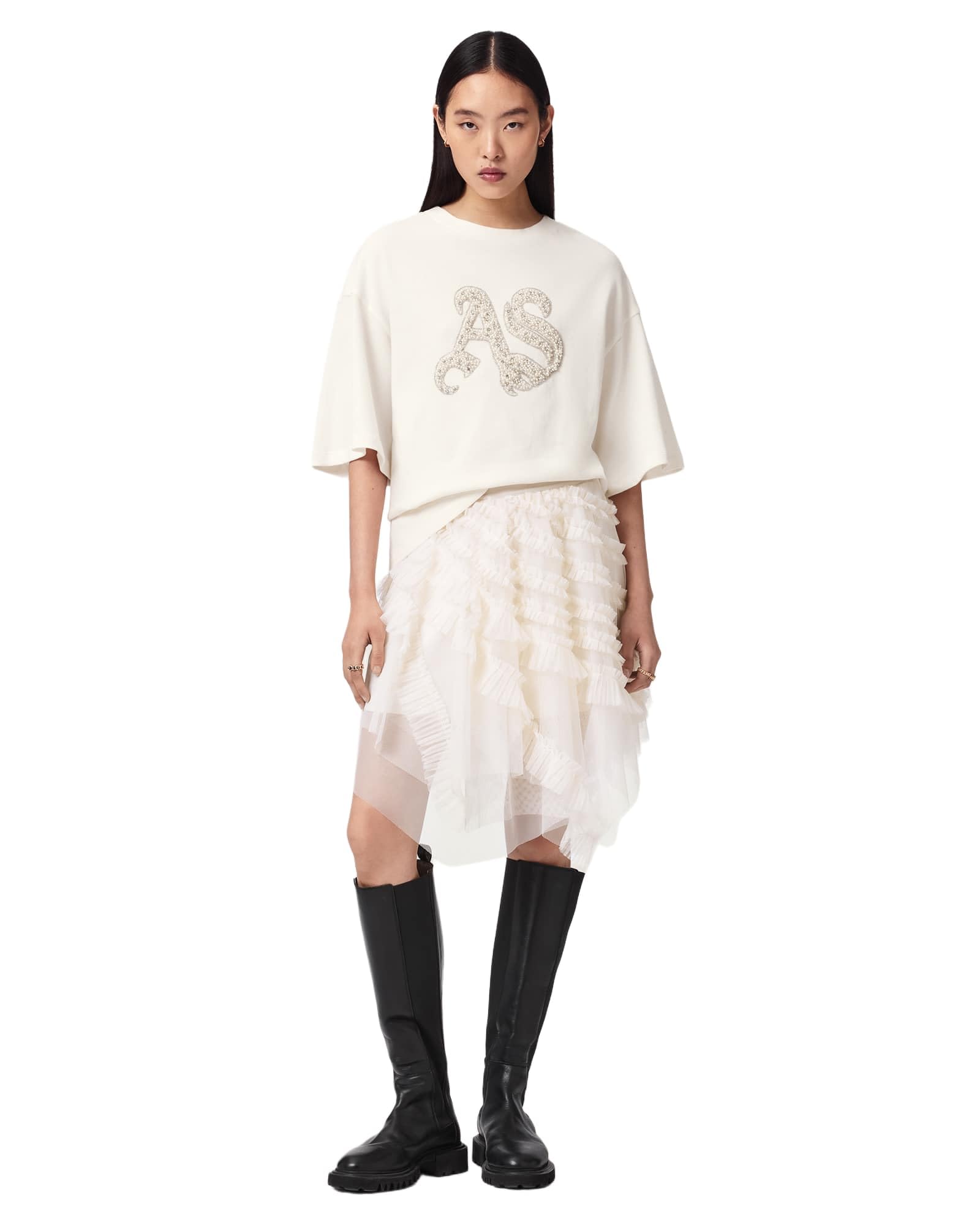Allsaints Icon Amelie Tee T-Shirt Femme (Lot de 1)