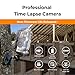 Brinno Time Lapse Camera BCC300-M - Outdoor Construction Jobsite, Plant, Weather Timelapse Camera - LCD Screen, Extended Battery Life, IPX4 Water-Resistant, Wall Mount