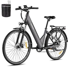 Fafrees F28 PRO E-bike voor dames, 27,5 inch, 14,5 Ah accu, [officieel] e-fiets, mountainbike 25 km/u, Shimano 7S, e-bike heren, elektrische fiets volwassenen, pedelec 3,5 inch lcd-display met app