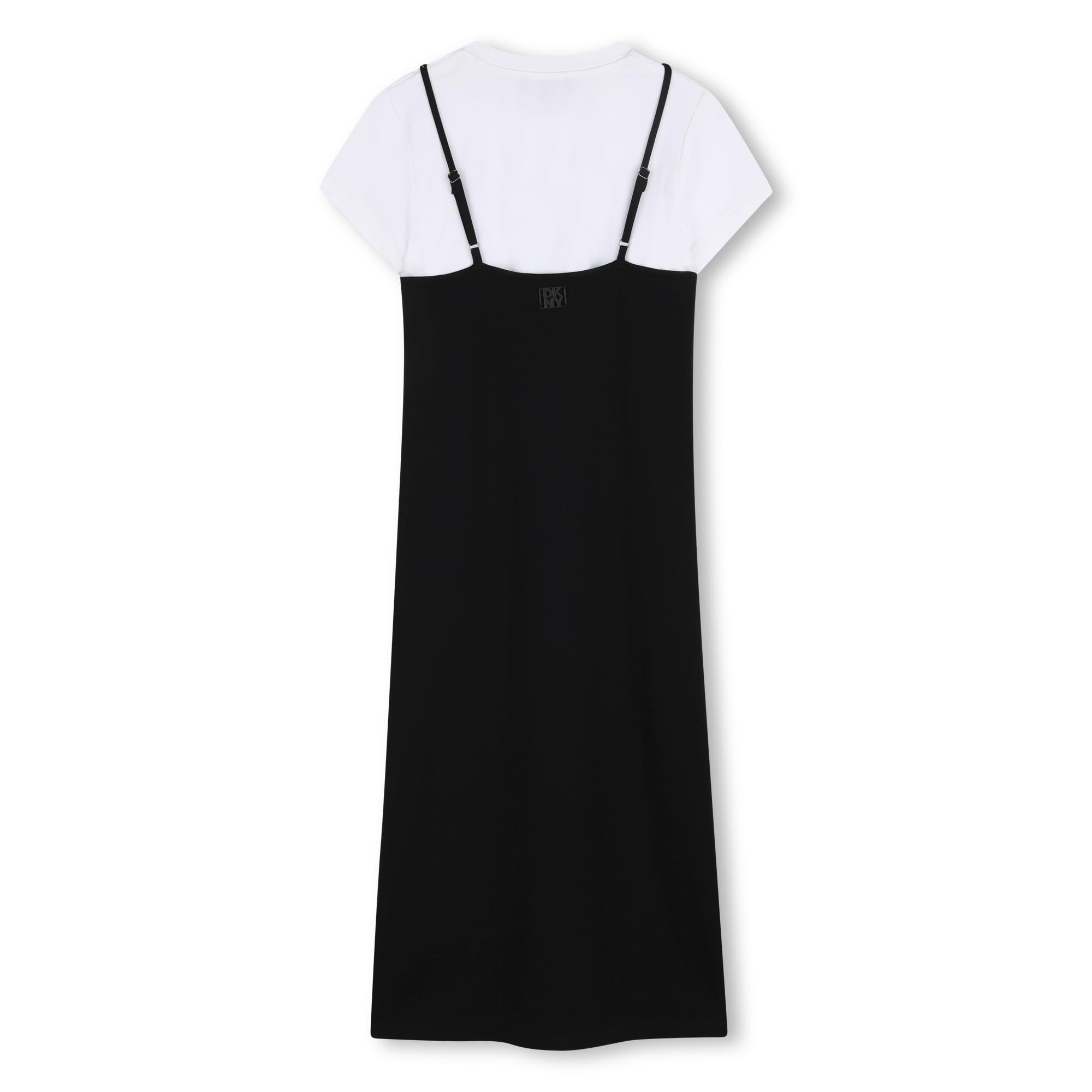 DKNY Kleid für Mädchen, Schwarz, 12 Jahre