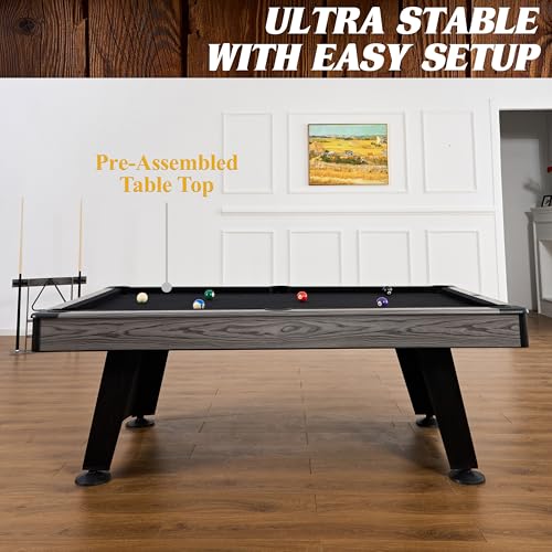 Image of Barrington Billiards Drop Pocket Pool Table with Complete Accessory Set