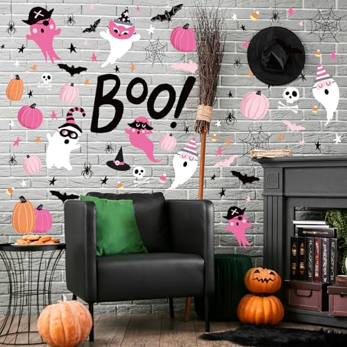 Vinilos Decorativos Halloween 242Pcs 9 Hojas 7.9x11.8 pulg miniatura 2