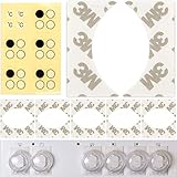 ✅ [VERWENDUNGSANLEITUNG] Bitte den alten Kleber von der Herdknopf Baby Sicherung entfernen und alle Klebereste entfernen. Danach die Ersatz 3M Klebepads auf die Drehknopf Herd Sperre kleben und schon kann die praktische Küchen Kindersicherung erneut verwendet werden.